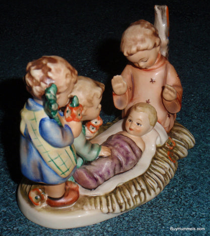 "Silent Night" Goebel Hummel Figurine #54 - Baby Jesus & Angel (3.75")