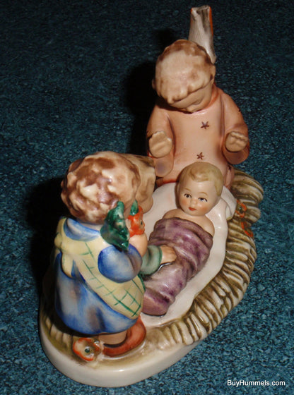 "Silent Night" Goebel Hummel Figurine #54 - Baby Jesus & Angel (3.75")