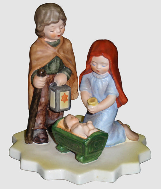 Goebel Nativity Holy Family Figurine 44700 14 Mary Joseph Baby Jesus Germany