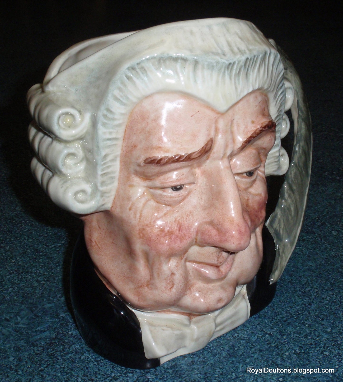 LARGE "Lawyer" Royal Doulton Character Toby Jug D6498 - GREAT MAN CAVE GIFT!
