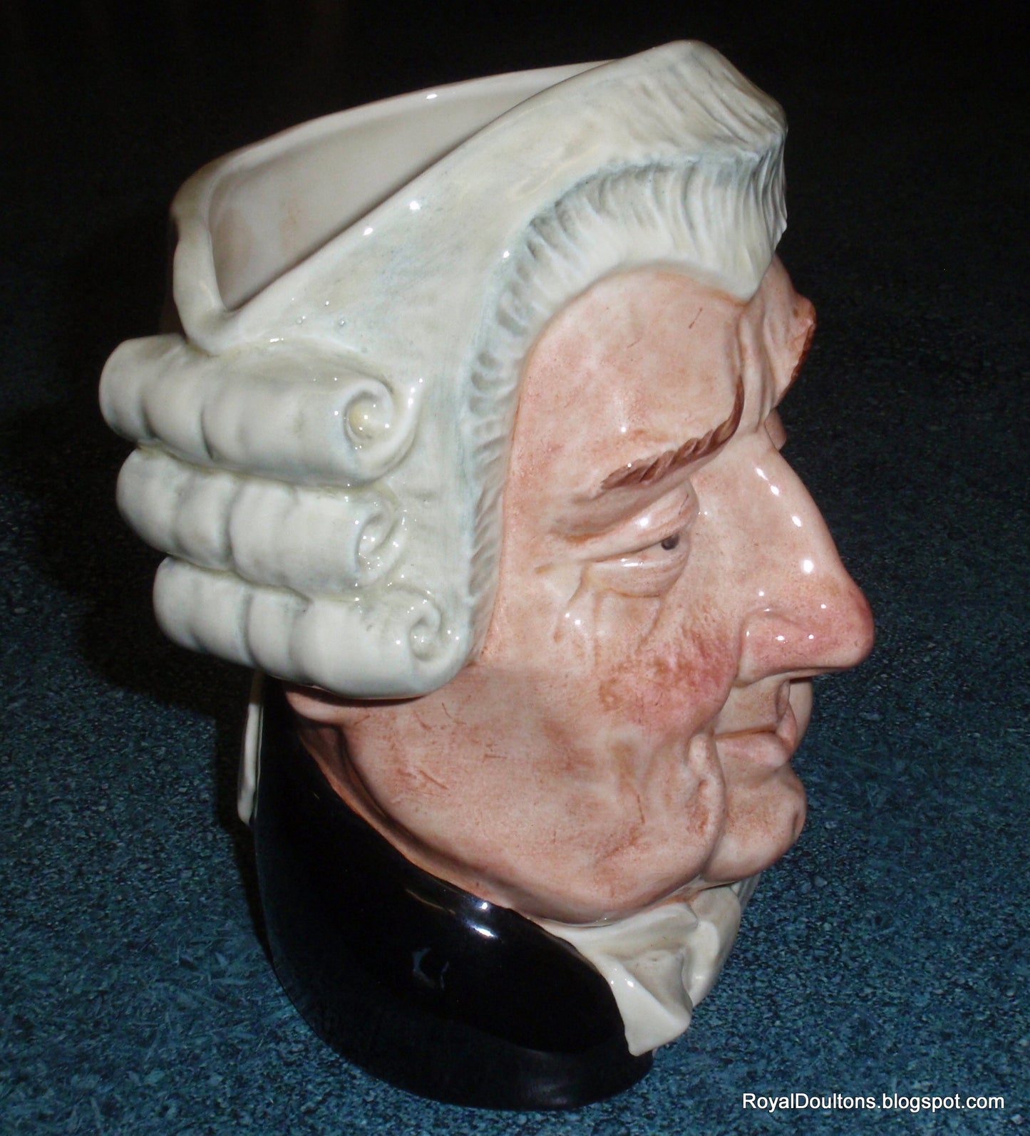 LARGE "Lawyer" Royal Doulton Character Toby Jug D6498 - GREAT MAN CAVE GIFT!