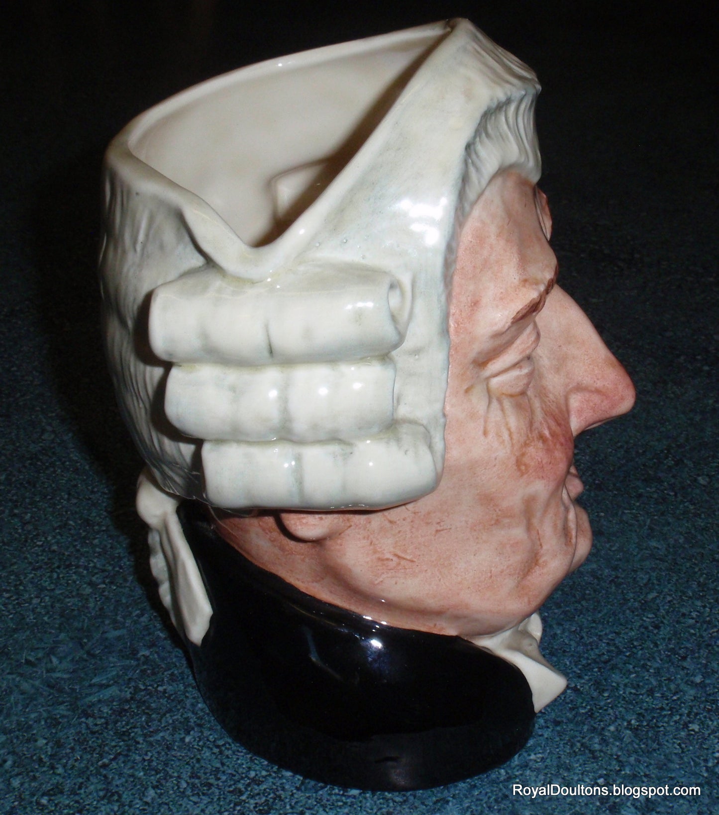 LARGE "Lawyer" Royal Doulton Character Toby Jug D6498 - GREAT MAN CAVE GIFT!