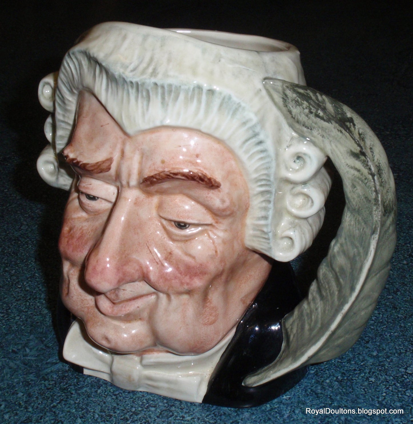LARGE "Lawyer" Royal Doulton Character Toby Jug D6498 - GREAT MAN CAVE GIFT!