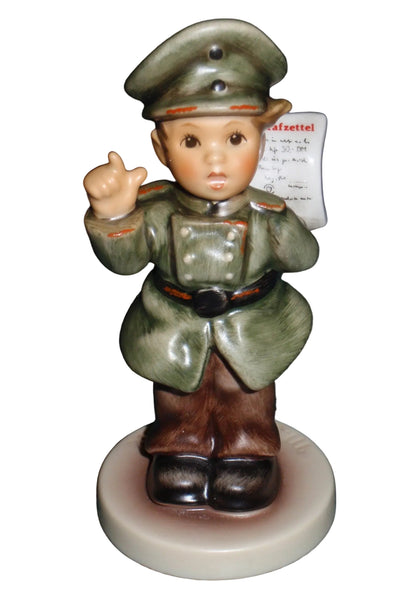 "Halt" Goebel Hummel Police Officer Figurine #2039