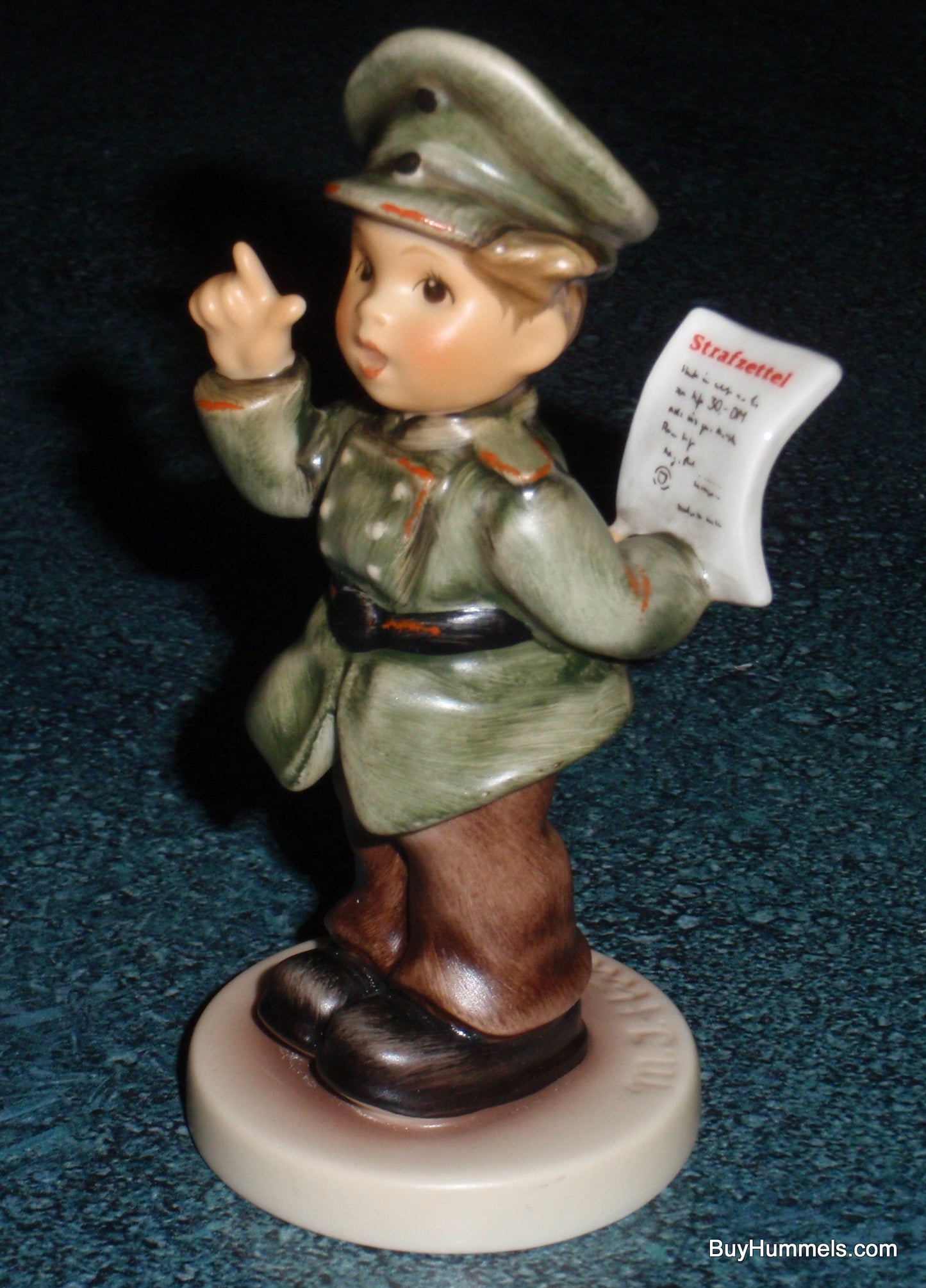 "Halt" Goebel Hummel Police Officer Figurine #2039