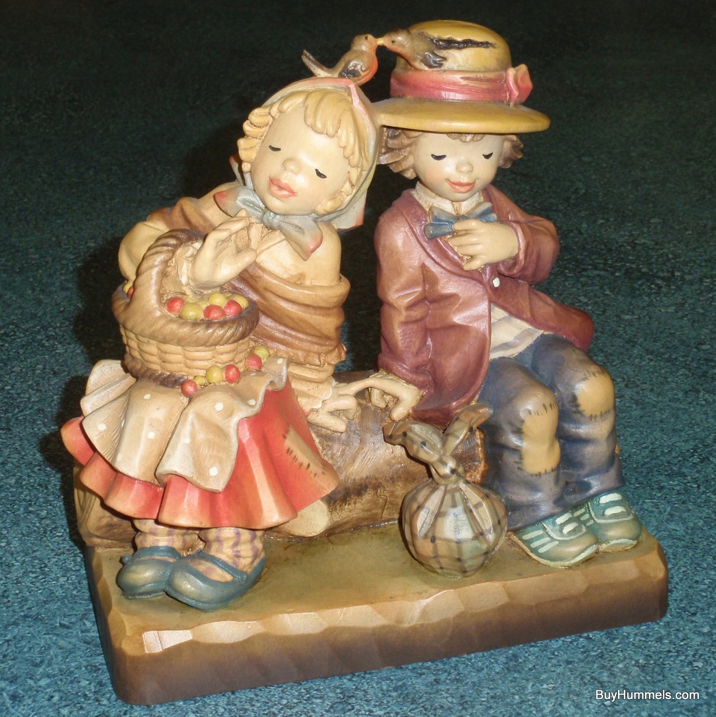 "A Tender Touch" Anri Ferrandiz Wood Carving 55363 - Limited Edition (7")