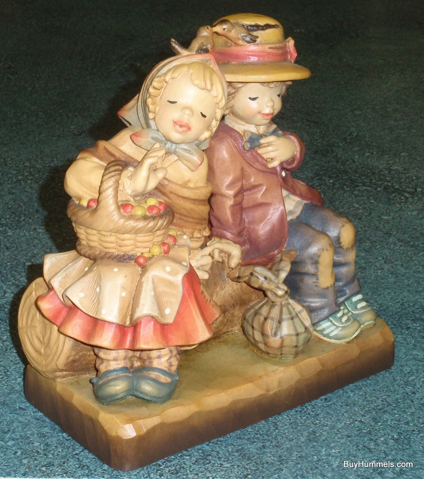 "A Tender Touch" Anri Ferrandiz Wood Carving 55363 - Limited Edition (7")
