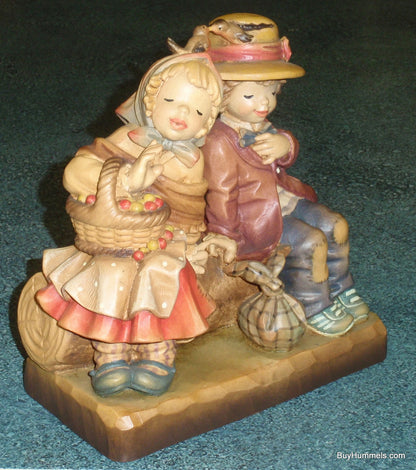 "A Tender Touch" Anri Ferrandiz Wood Carving 55363 - Limited Edition (7")