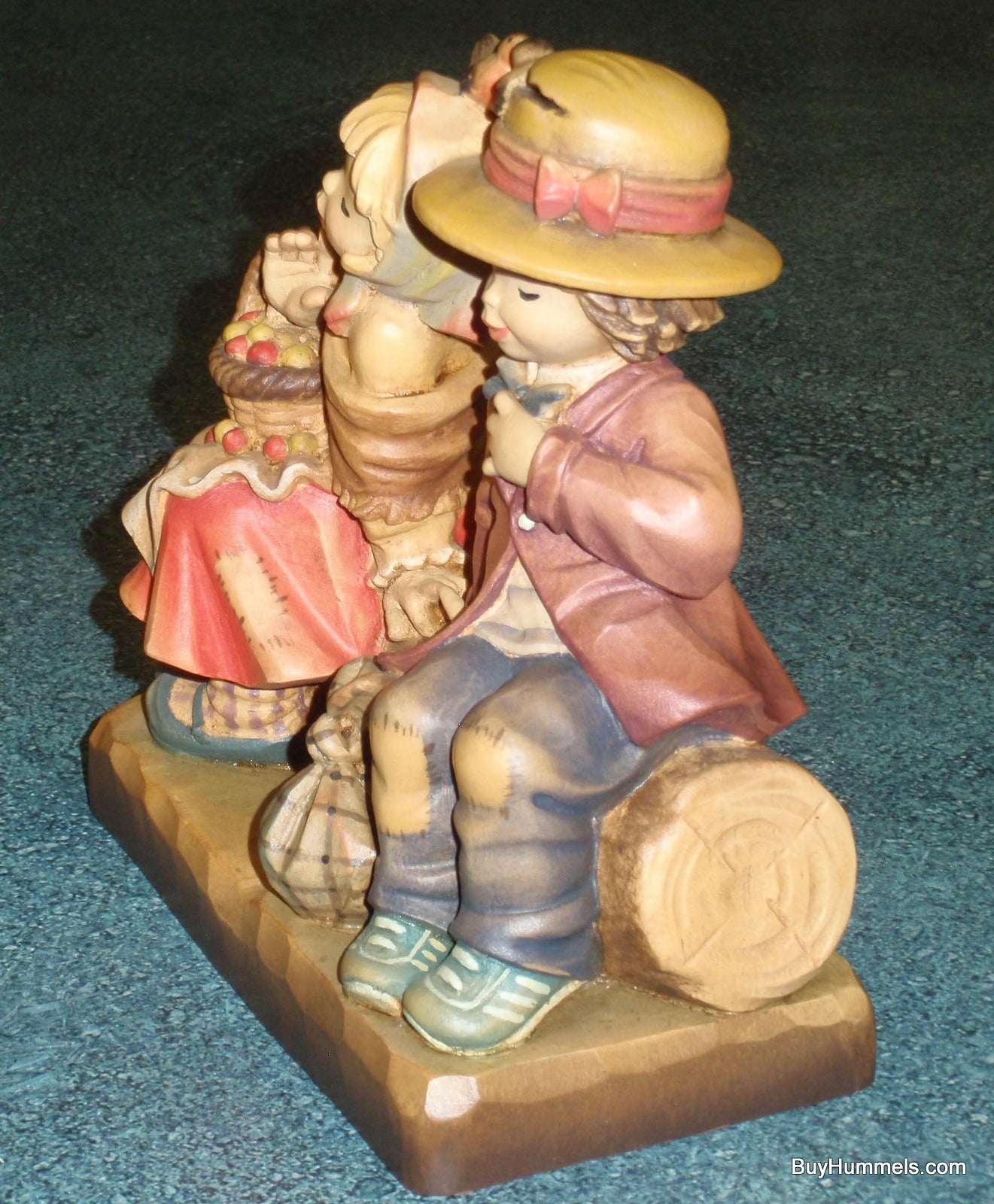 "A Tender Touch" Anri Ferrandiz Wood Carving 55363 - Limited Edition (7")