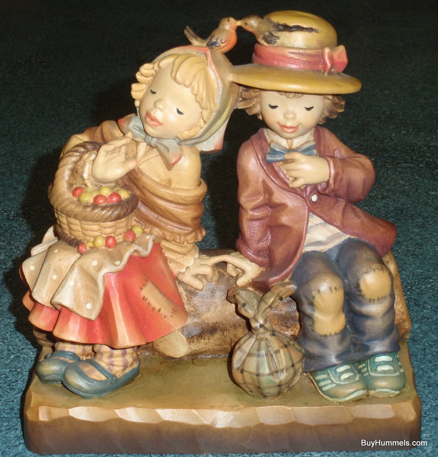 "A Tender Touch" Anri Ferrandiz Wood Carving 55363 - Limited Edition (7")