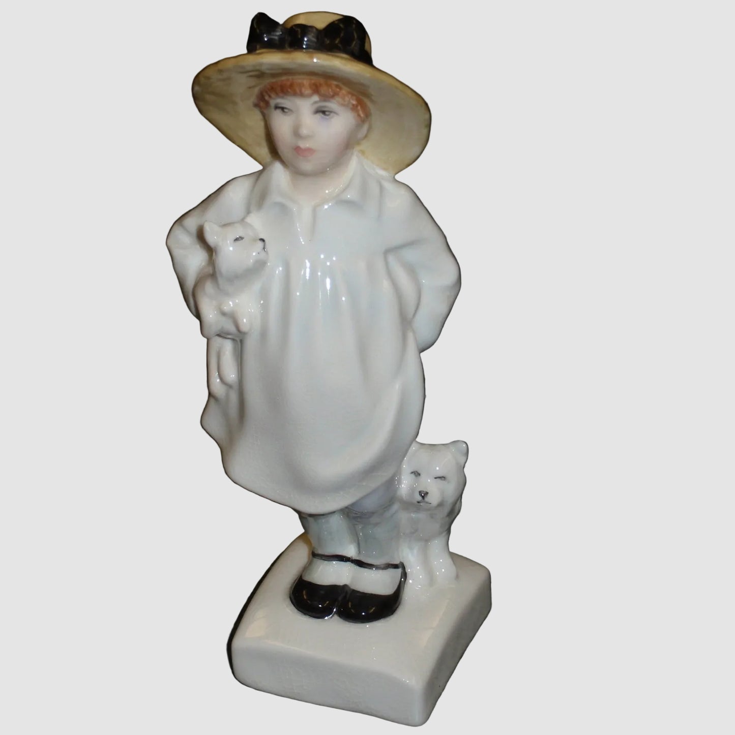 "James" Royal Doulton Figurine HN3013 - Kate Greenaway Collection (6")