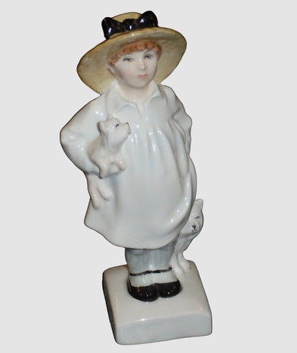 "James" Royal Doulton Figurine HN3013 - Kate Greenaway Collection (6")