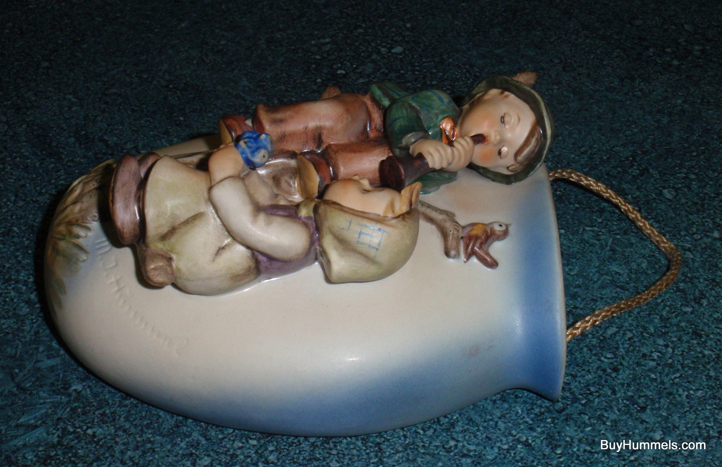 "Boy And Girl In Tree" Goebe Hummel Wall Pocket Vase #360/A