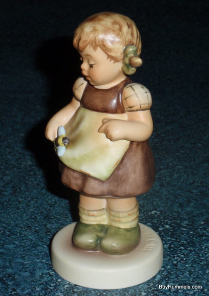 "Bee My Friend?" Goebel Hummel Figurine #2300 TMK8 -Little Girl With Bumblebee!