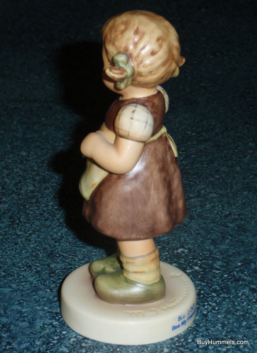 "Bee My Friend?" Goebel Hummel Figurine #2300 TMK8 -Little Girl With Bumblebee!