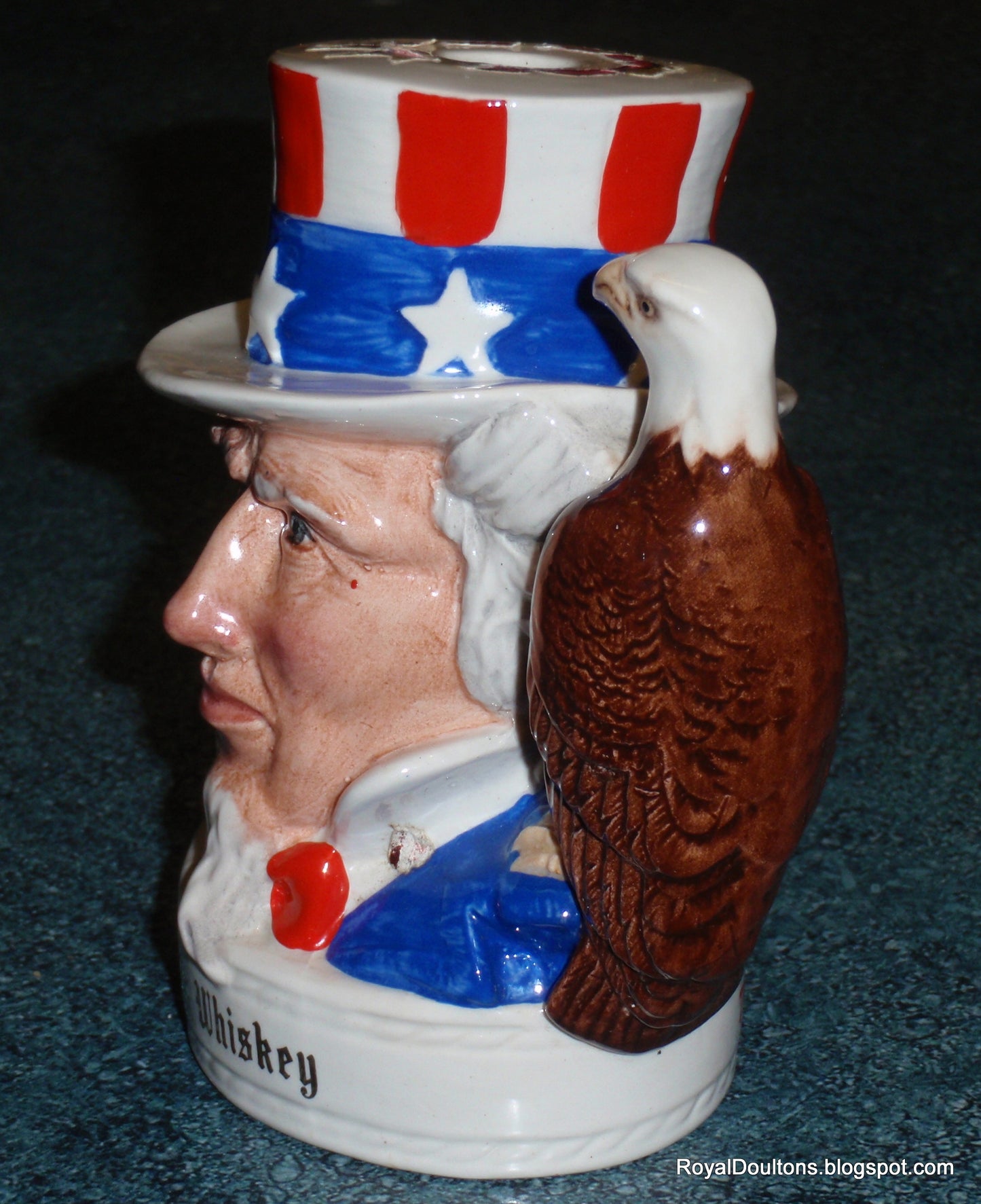 "Uncle Sam" Royal Doulton Character Jug - Jim Beam Edition (Stars & Stripes)