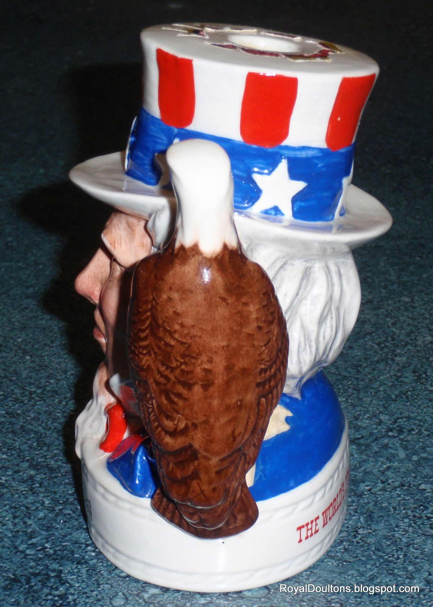 "Uncle Sam" Royal Doulton Character Jug - Jim Beam Edition (Stars & Stripes)