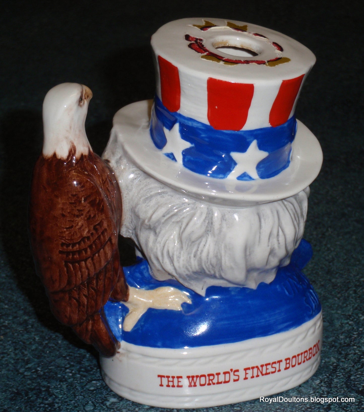 "Uncle Sam" Royal Doulton Character Jug - Jim Beam Edition (Stars & Stripes)