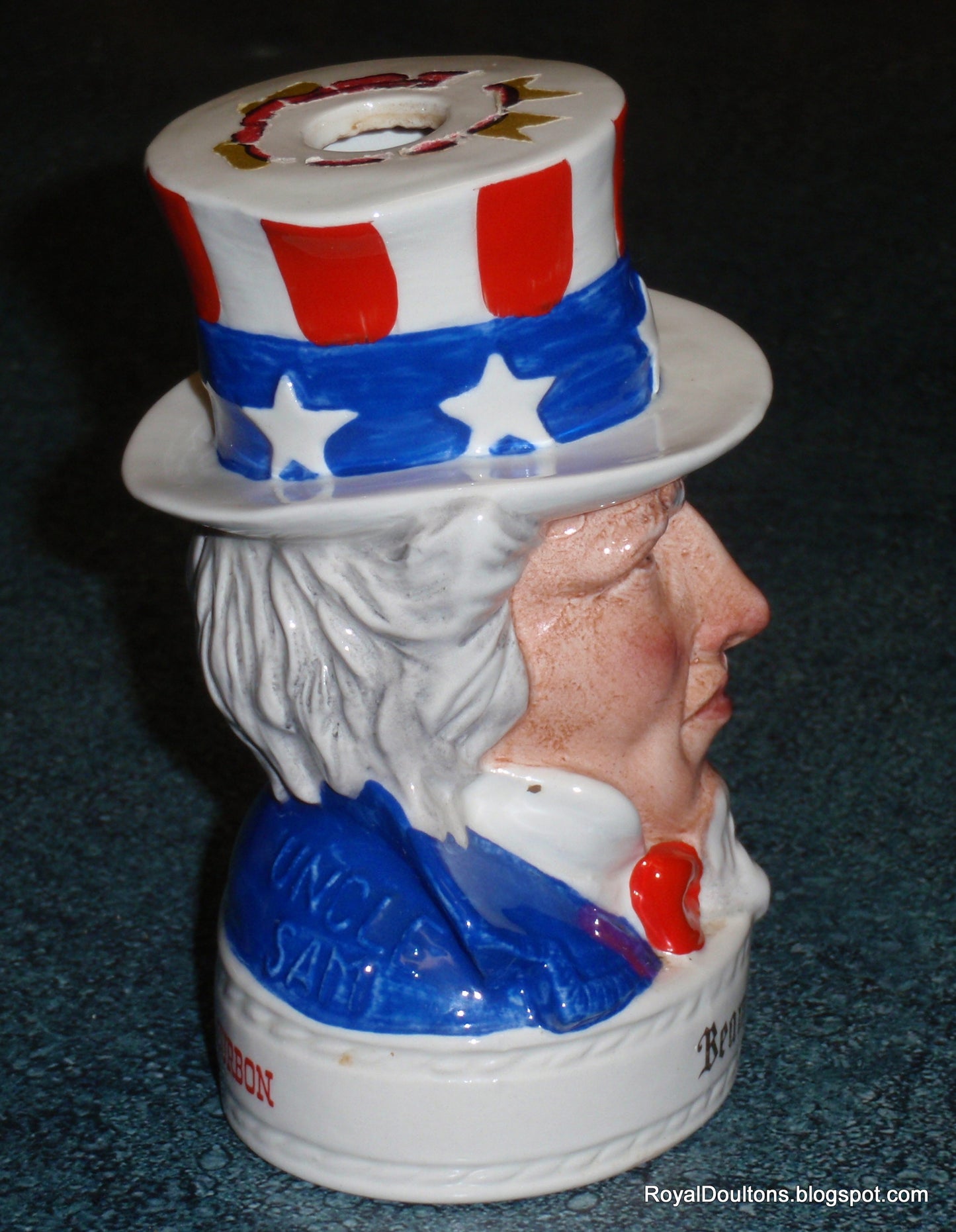 "Uncle Sam" Royal Doulton Character Jug - Jim Beam Edition (Stars & Stripes)