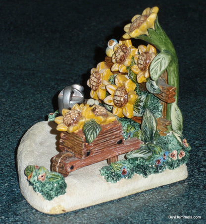 Goebel Seasons Summer Days Scape Hummel Display #1112-D For Summertime Decor Hummelscape