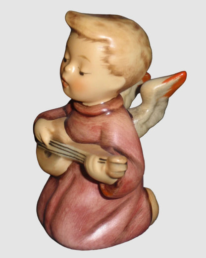 Goebel Hummel Angel Serenade Figurine 214/D Angel Guitar Music Engel mit Laute Reinhold Unger Vintage Germany