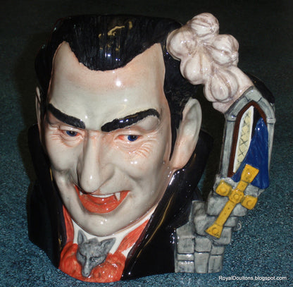"Count Dracula" Royal Doulton Character Jug D7053 - 1997 Jug of the Year