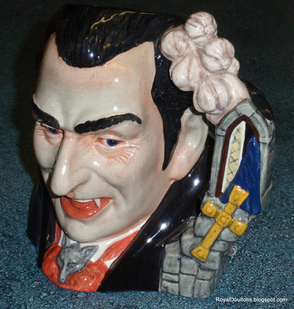 "Count Dracula" Royal Doulton Character Jug D7053 - 1997 Jug of the Year