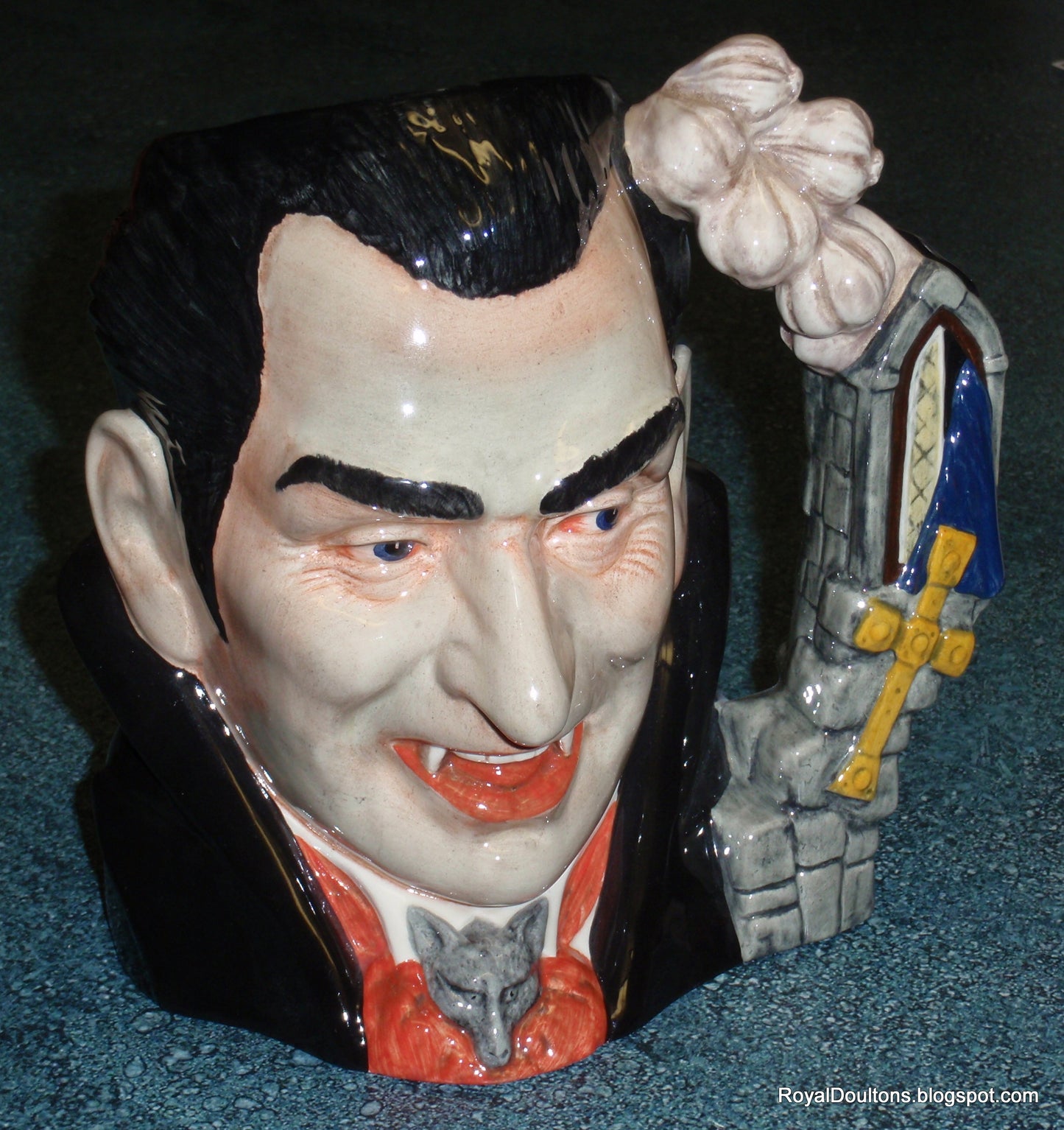 "Count Dracula" Royal Doulton Character Jug D7053 - 1997 Jug of the Year