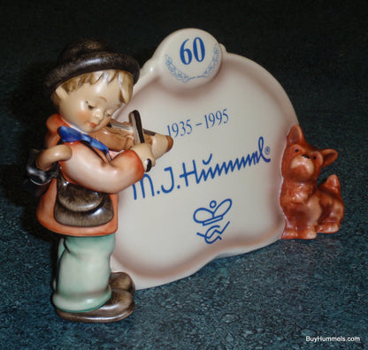 "Puppy Love" Goebel Hummel Display Plaque #767 - 60th Anniversary (4.75")
