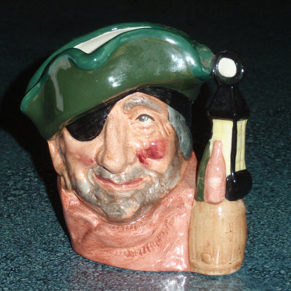 "The Smuggler" Royal Doulton Collectible Character Jug D6619 - Made In England!