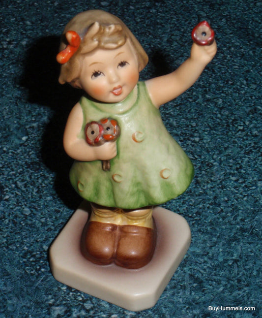 "Forever Yours" Goebel Hummel Figurine #793 Little Girl With Flowers - CUTE GIFT!