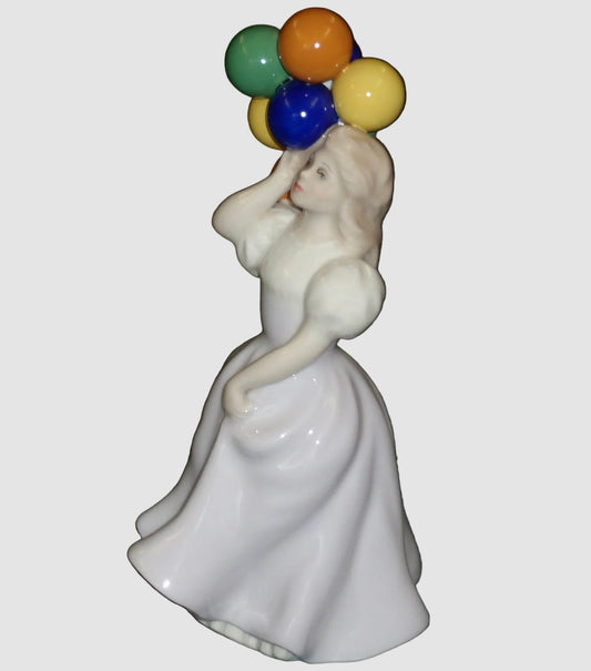 "Balloons" Royal Doulton Figurine HN3187 - Reflections Series (9")