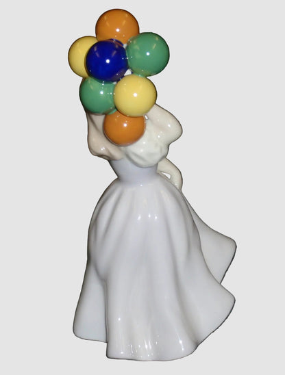 "Balloons" Royal Doulton Figurine HN3187 - Reflections Series (9")