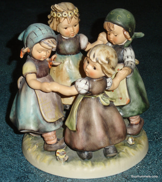 Goebel Hummel Figurine "Ring Around the Rosie" #348 - Very Rare Collectible!