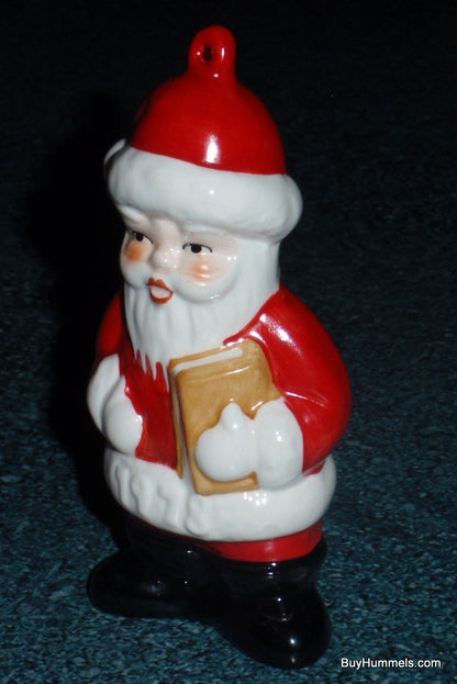 1978 Goebel Santa Claus Christmas Ornament First Edition With Box - GREAT GIFT!