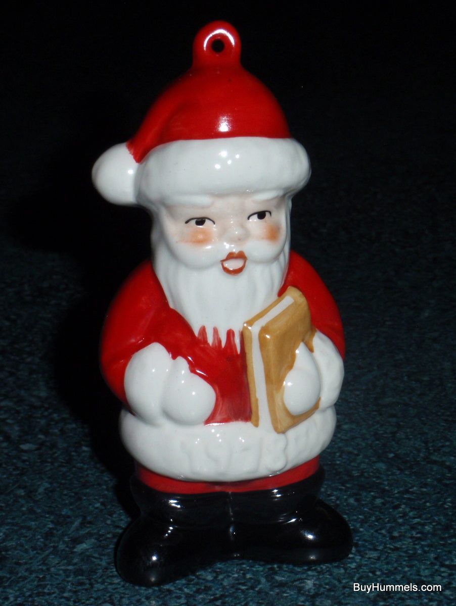 1978 Goebel Santa Claus Christmas Ornament First Edition With Box - GREAT GIFT!