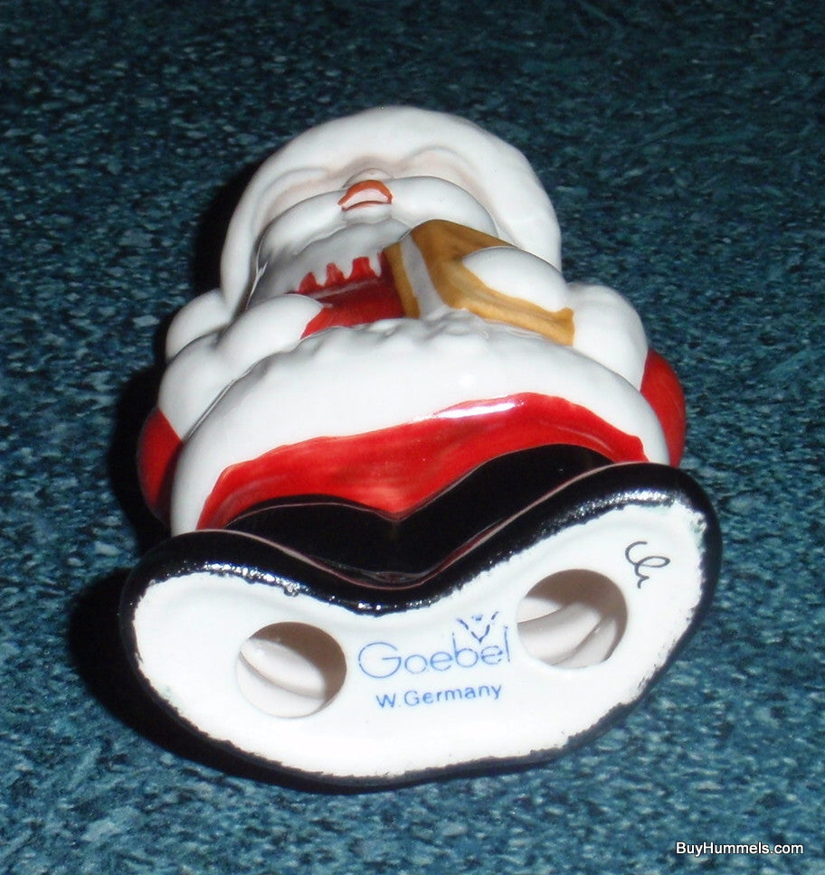 1978 Goebel Santa Claus Christmas Ornament First Edition With Box - GREAT GIFT!