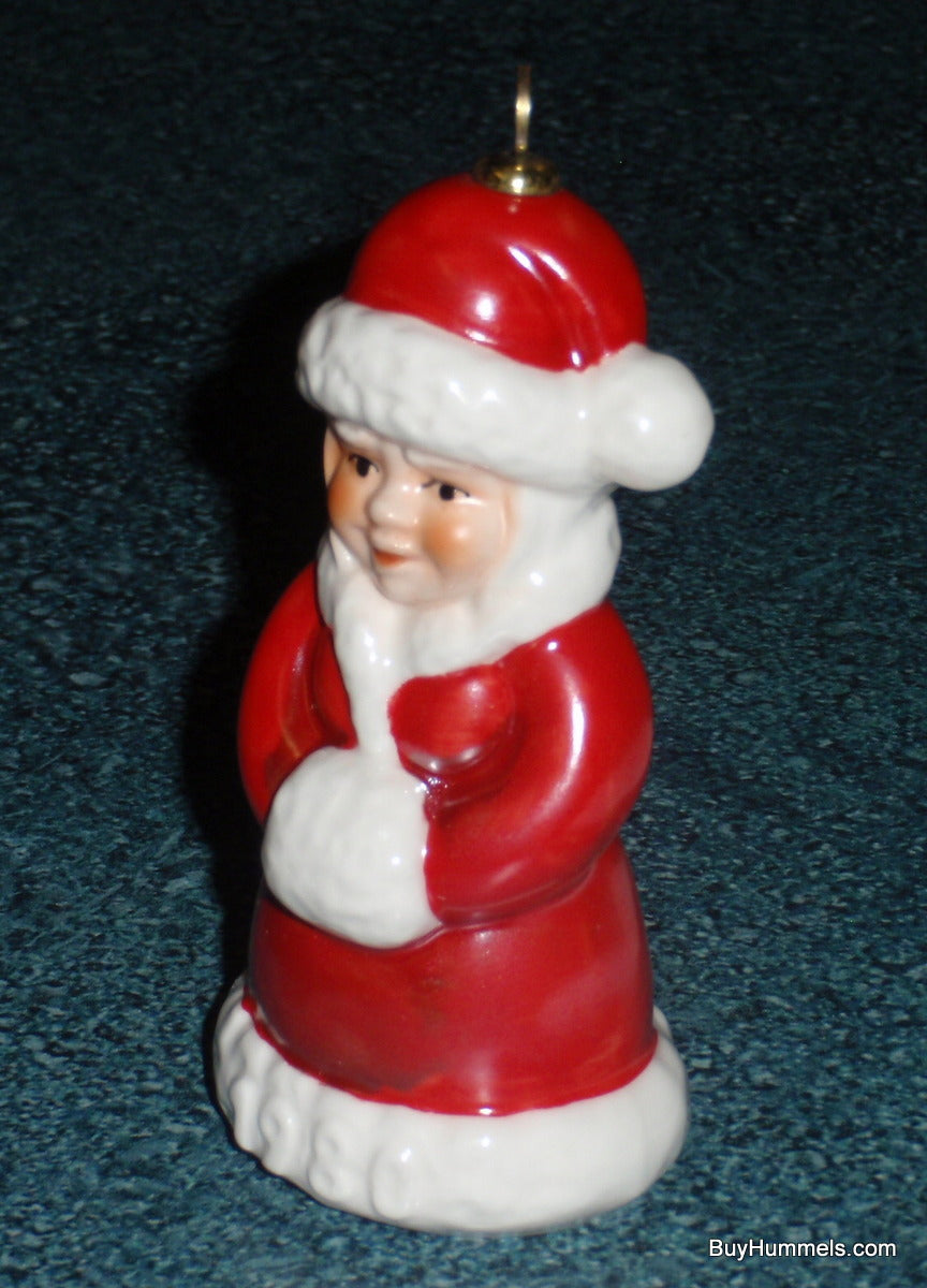 1980 Goebel W Germany Christmas Ornament Mrs. Claus With Box - CHRISTMAS GIFT!