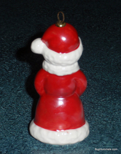 1980 Goebel W Germany Christmas Ornament Mrs. Claus With Box - CHRISTMAS GIFT!