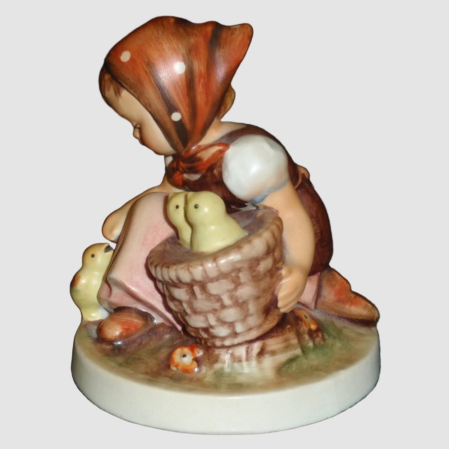 "Chick Girl" Goebel Hummel Figurine #57/0 - TMK2 Full Bee (3.75")