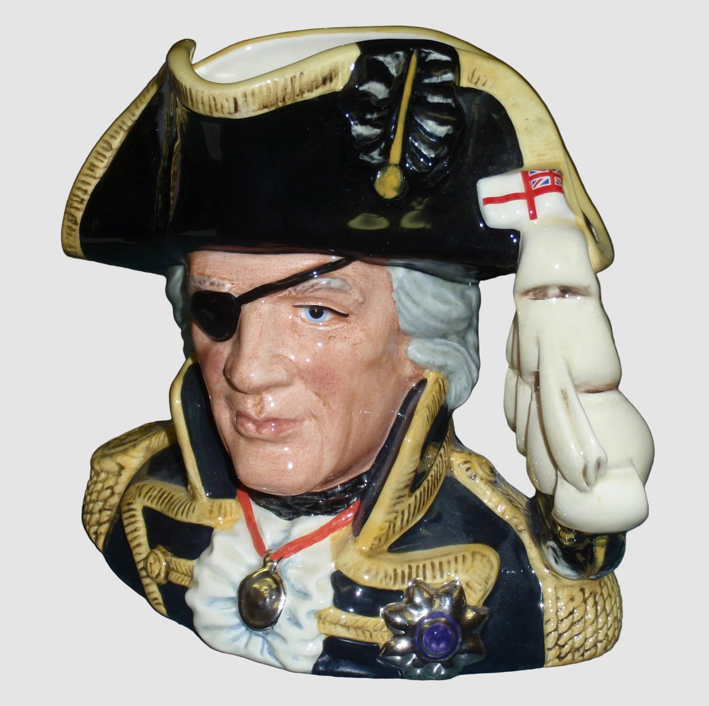 "Vice-Admiral Lord Nelson" Royal Doulton Character Jug D6932 - 1993 Jug of the Year