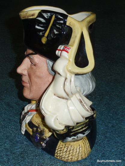 "Vice-Admiral Lord Nelson" Royal Doulton Character Jug D6932 - 1993 Jug of the Year