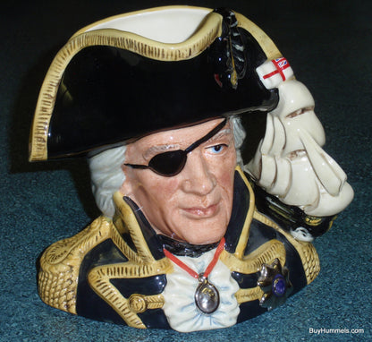 "Vice-Admiral Lord Nelson" Royal Doulton Character Jug D6932 - 1993 Jug of the Year