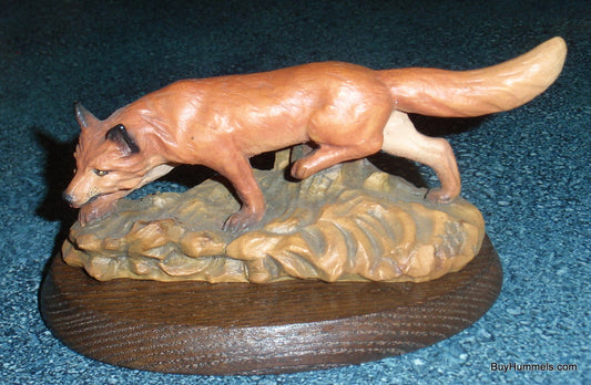 "Red Fox" Anri Italy Wood Carving Ferrandiz Figurine By GUNTHER GRANGET - RARE!