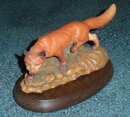 "Red Fox" Anri Italy Wood Carving Ferrandiz Figurine By GUNTHER GRANGET - RARE!
