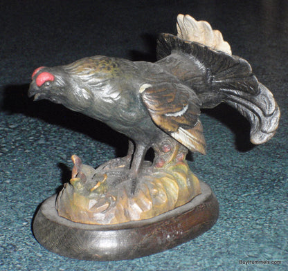 Black Grouse Anri Italy Wood Carving Ferrandiz Figurine By GUNTHER GRANGET RARE!