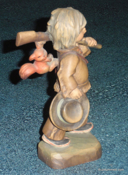 6" Ferrandiz Anri "Tracker" Hand Carved Wood Figurine Italy Hunter Boy - GIFT!
