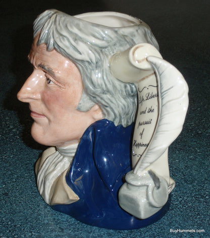 Royal Doulton Thomas Jefferson D6943 Character Toby Jug Large 7" LIMITED EDITION