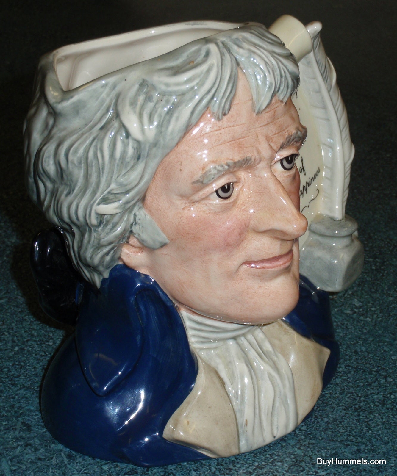 Royal Doulton Thomas Jefferson D6943 Character Toby Jug Large 7" LIMITED EDITION