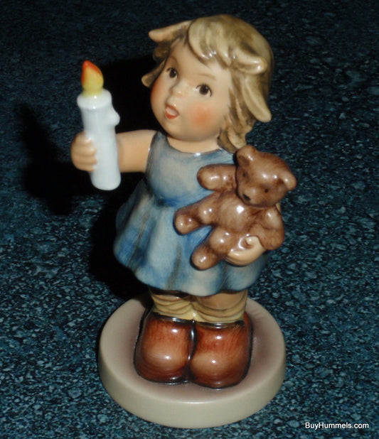 Hummel Goebel "Christmas Wish" Holiday Figurine #2094 - Little Girl With Teddy Bear!